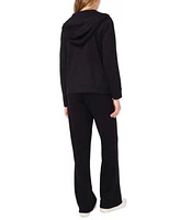 Vince Camuto Womens Knit Hoodie Wide Leg Pants