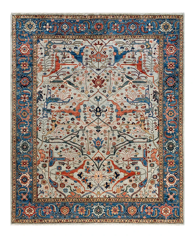 Adorn Hand Woven Rugs Serapi M1993 8'3"x9'10" Area Rug