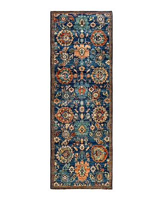 Adorn Hand Woven Rugs Serapi M1993 2'9"x8'3" Runner Area Rug