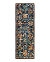 Adorn Hand Woven Rugs Serapi M1993 2'9"x8'3" Runner Area Rug