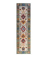 Adorn Hand Woven Rugs Serapi M1993 2'8"x9'8" Runner Area Rug