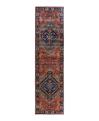 Adorn Hand Woven Rugs Serapi M1993 2'8"x10'2" Runner Area Rug