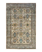 Adorn Hand Woven Rugs Serapi M1993 5'2"x8' Area Rug