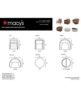 Special Order Fabric Leather Accent Chairs Created For Macys