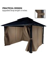 Aoodor Gazebo Curtain Replacement