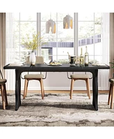 Tribesigns Modern Dining Table for 4-6, 63