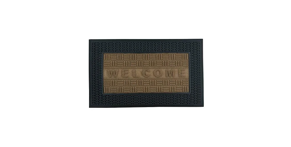 Superio Non-Slip Welcome Doormat for Entry, 18" x 30