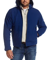 Weatherproof Men's Flex Tech Hooded Shirt Jacket