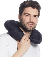 Weatherproof Men's Packable Neck Pillow Zip-Front Quilted Jacket