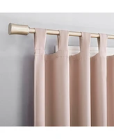 Sun Zero Preston 40" x 63" Tab-Top Blackout Curtain Panel