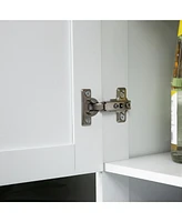 Modern 71" Buffet Hutch with Storage