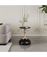 Simplie Fun Luxury Design Iron End Table