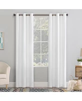 No. 918 Lindstrom Textured Draft Shield Grommet Curtain Panel, 40" x 84"