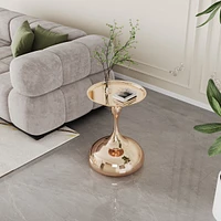 Simplie Fun Luxury Design Iron End Table