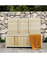 Streamdale Furniture 45.5 Gallon Outdoor Storage Box: Deck & Balcony Storage