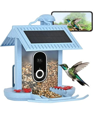 Cowin Smart Bird Feeder with Camera Auto Capture Ai Identify