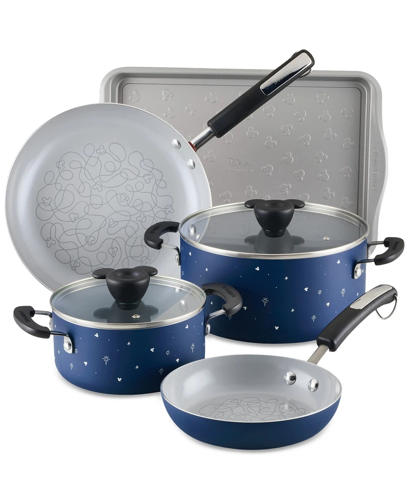 Farberware Disney 7-Pc. Ceramic Nonstick Cookware Set