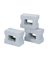 Kaplan Early Learning Foam Cinder Block Builders - Set of 20