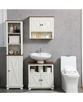 Streamdale Furniture Farmhouse Bathroom Under-Sink Cabinet