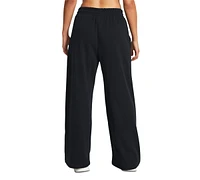 Under Armour Women's Rival Fleece Wide Leg Sweatpants