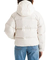 The North Face Big Girls Quilted Full-Zip Hooded Down Jacket