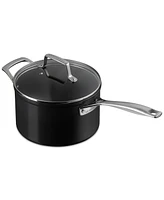 Le Creuset Essential Non-Stick Ceramic Saucepan with Glass Lid, 4