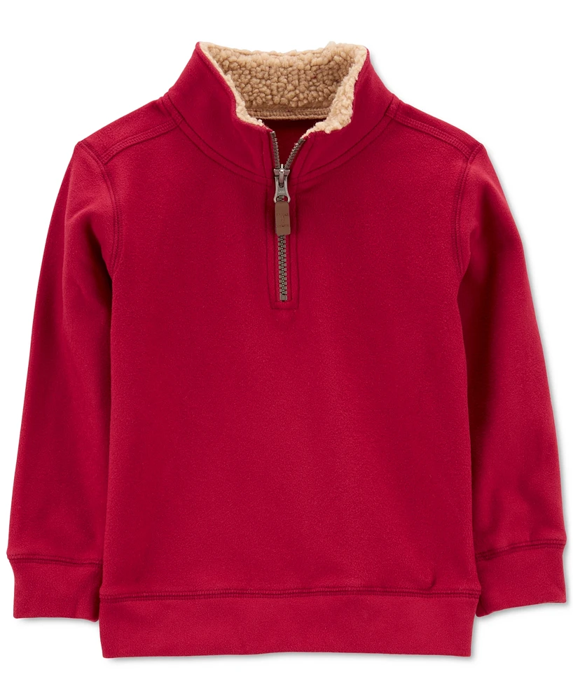 Carter's Toddler Boys Half-Zip Pullover Sweater