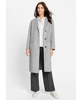 Olsen Women's Wool Blend Car Coat