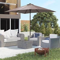 Solar Led Patio Umbrella for Table or Base