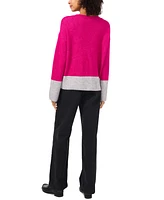 Vince Camuto Women's Colorblock Bell-Sleeve Sweater