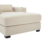 Streamdale Furniture Oversized Chaise Lounger Sofa with Modern Style and Amenities