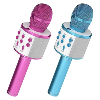 5 Core Wireless Karaoke Microphone Bluetooth Mic Portable Handheld Microfonos Inalambricos