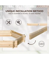 Hexagon Raised Garden Bed (39" x 36" x 6")