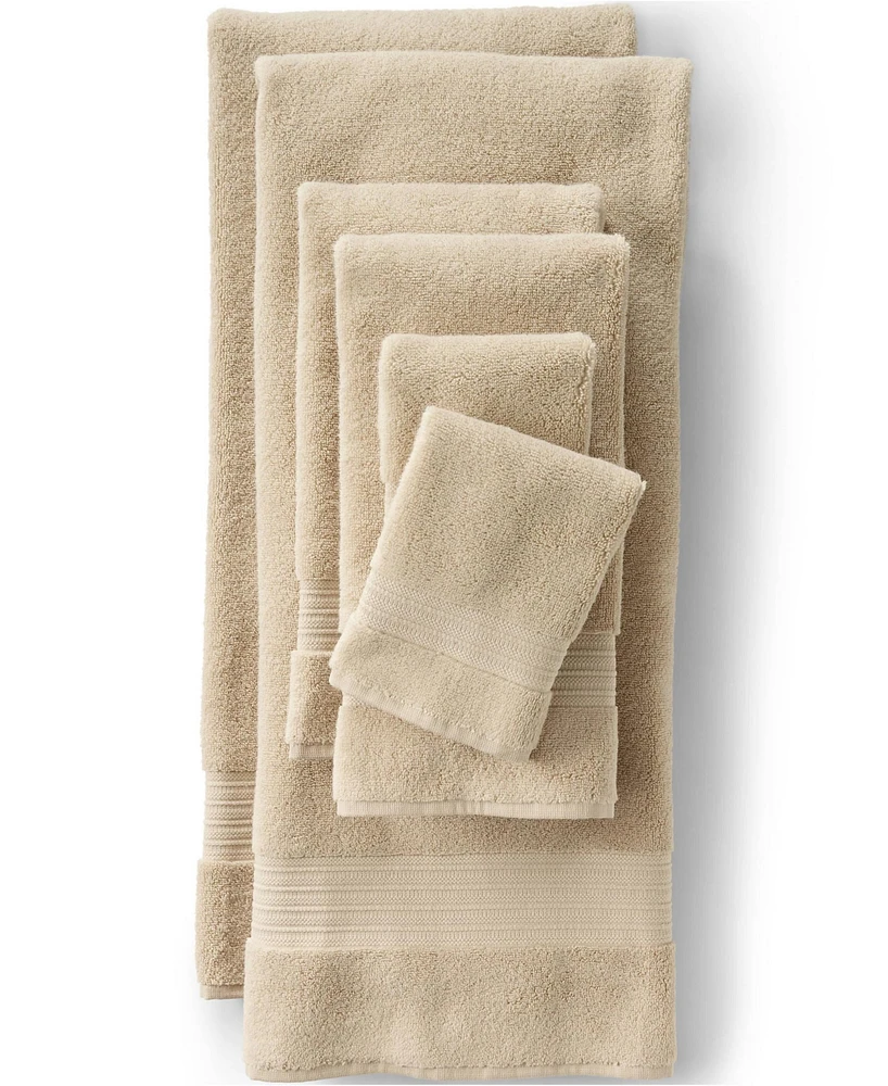 Lands' End Turkish Quick-Dry Cotton 6-Piece Bath Towel Set
