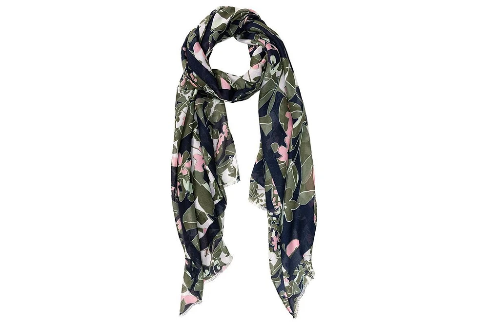 Olsen Abstract Floral Print Scarf