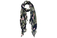 Olsen Abstract Floral Print Scarf