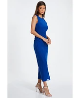 Quiz Women's Ity Ruched Maxi Dress