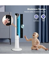 Skonyon Portable 48 Inches Tower Fan with Remote Control-White