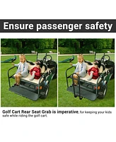 Yescom Golf Cart Rear Seat Safety Grab Bar Rear U-shaped Handle With Mounting Hardware For Txt of Ezgo Genesis 150