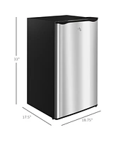 Streamdale Furniture 3.2 Cu.Ft. Mini Fridge with Freezer, Adjustable Thermostat