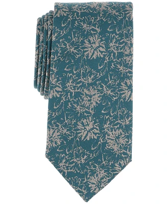 Michael Kors Men's Signature Mk Floral Tie