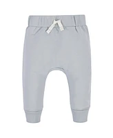 Gerber Toddler Boys Navy and Grey Premium Joggers, 3-Pack