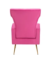 Simplie Fun Elegant Accent Chair with Table and Sofa