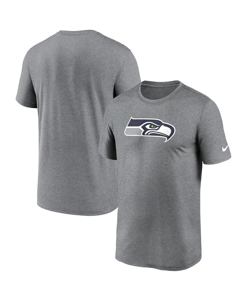 Nike Men's Heather Charcoal Seattle Seahawks T-shirts