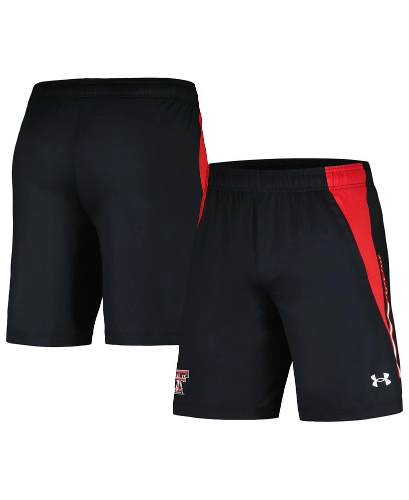 Under Armour Men's Black Texas Tech Red Raiders Vent Shorts