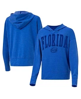 Concepts Sport Women's Royal Florida Gators Volley Long Sleeve Hoodie T-Shirt