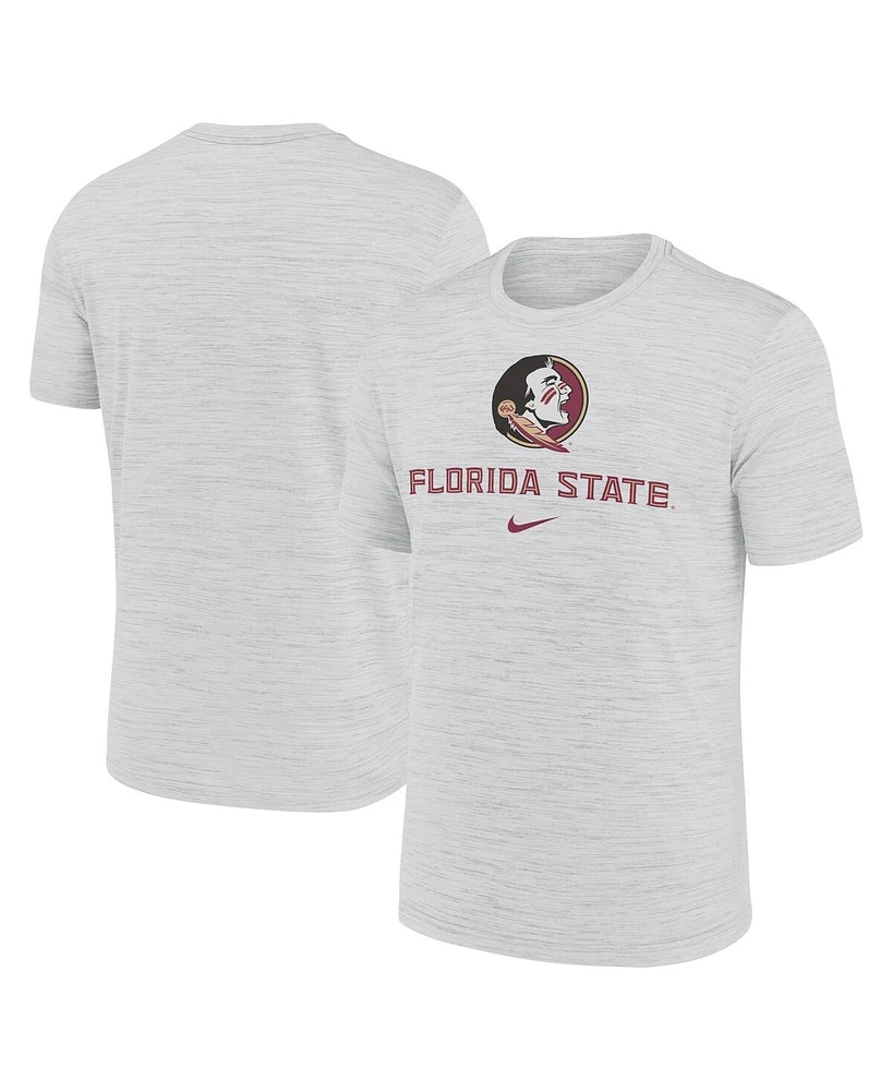 Nike Men's White Florida State Seminoles Primetime Velocity T-Shirt