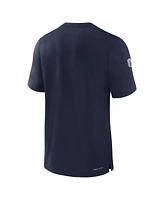 Nike Men's Navy Dallas Cowboys 2024/25 Sideline Player Tri-Blend Performance T-Shirt