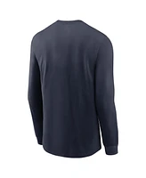 Nike Men's Navy Chicago Bears All Out Long Sleeve T-Shirt