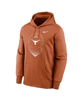 Nike Men's Texas Orange Longhorns Football Icon Performance Fleece Pullover Hoodie